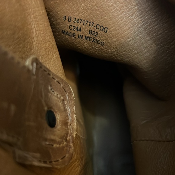 Frye Jackie Button Short Leather Western Mid Boots - Picture 15 of 16